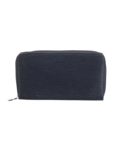 Pre-owned Louis Vuitton 2019 Epi Leather Zippy Organizer Wallet In Blue
