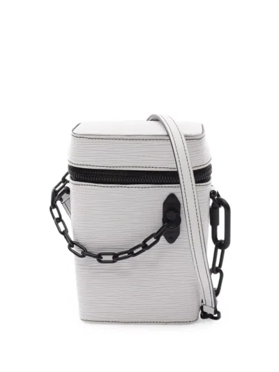 Louis Vuitton 2019 Epi Phone Box Bucket Bag In White