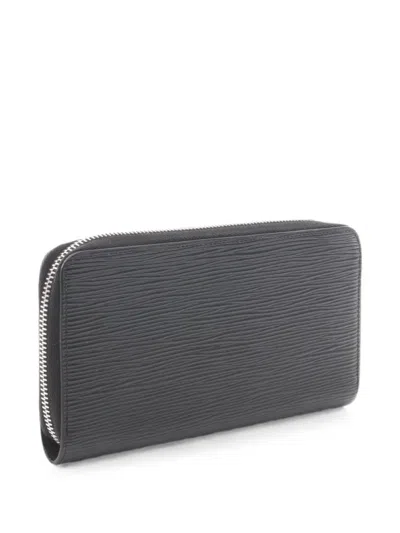 Pre-owned Louis Vuitton 2019 Epi Zippy Wallet In Black