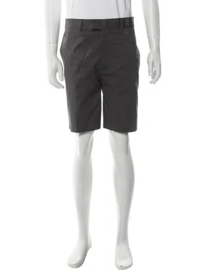 Pre-owned Louis Vuitton 2019 Flat Front Shorts In Gray