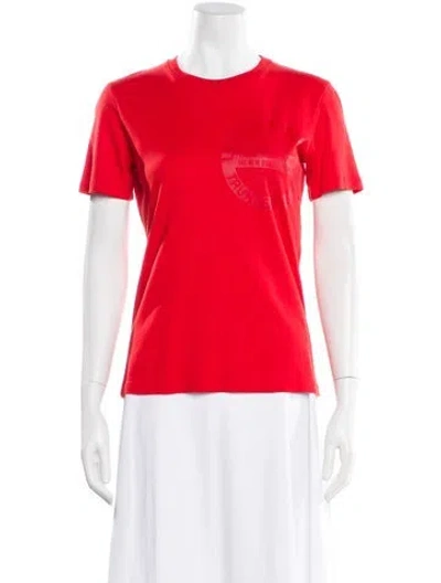 Pre-owned Louis Vuitton 2019 Graphic Print T-shirt In Red