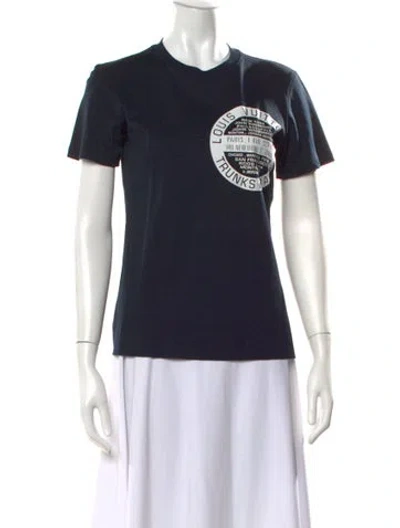 Pre-owned Louis Vuitton 2019 Graphic Print T-shirt W/ Tags In Black