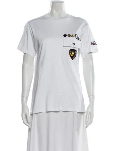 Pre-owned Louis Vuitton 2019 Graphic Print T-shirt In White