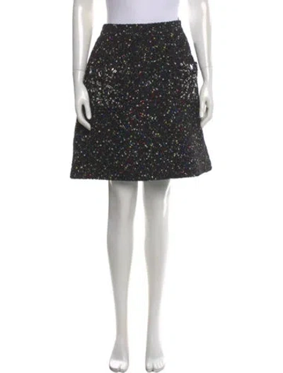 Pre-owned Louis Vuitton 2019 Knee-length Skirt In Black