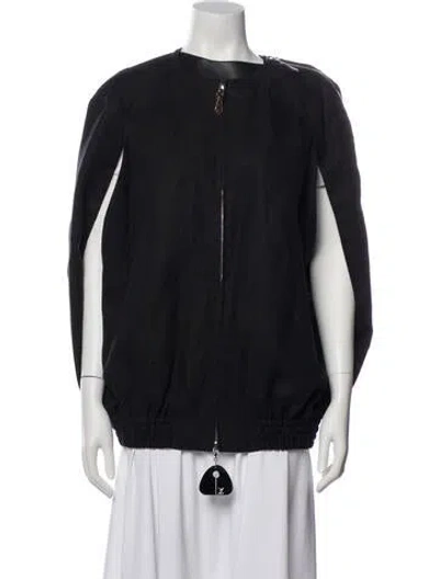 Pre-owned Louis Vuitton 2019 Linen Jacket In Black