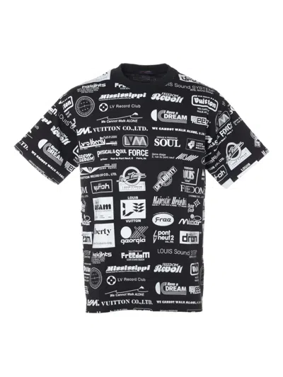 Pre-owned Louis Vuitton 2019 Logo T-shirt In Black