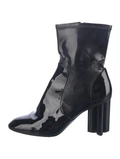Pre-owned Louis Vuitton 2019 Lv Monogram Boots In Black