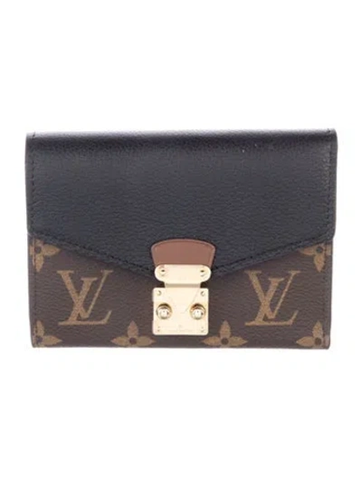 Pre-owned Louis Vuitton 2019 Lv Monogram Compact Wallet In Multi