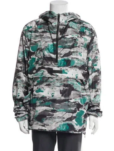 Pre-owned Louis Vuitton 2019 Lv Monogram Parka In Green
