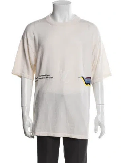 Pre-owned Louis Vuitton 2019 Lv Monogram T-shirt In Neutral