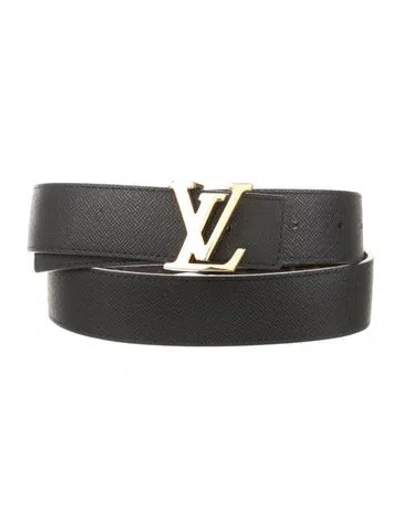 Pre-owned Louis Vuitton 2019 Lv Monogram Waist Belt In Black/brown