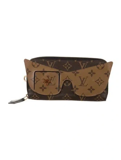 Pre-owned Louis Vuitton 2019 Lv Monogram Zippy Wallet In Brown