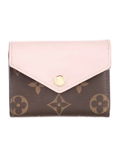 Pre-owned Louis Vuitton 2019 Lv Monogram Zoé Wallet In Multi