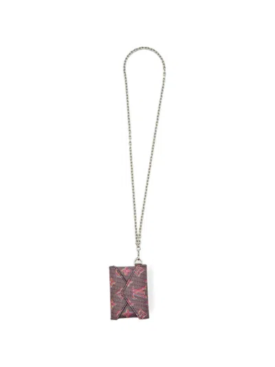 Pre-owned Louis Vuitton 2019 Lv Pop Kirigami Monogram Necklace In Black