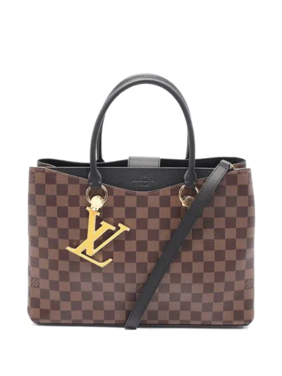 Pre-owned Louis Vuitton 2019 Lv Riverside Tote Bag In Brown