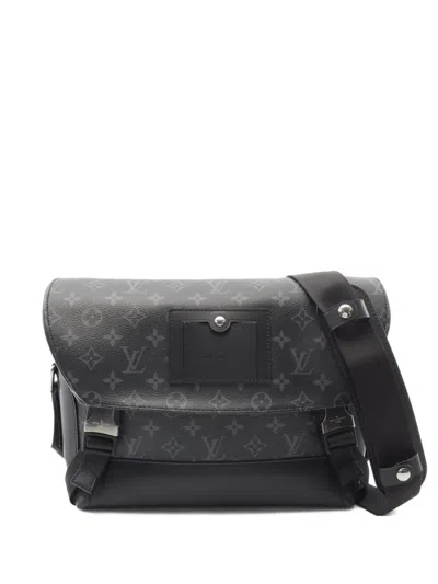 Pre-owned Louis Vuitton 2019 Messenger Voyage Pm Messenger Bag In Black