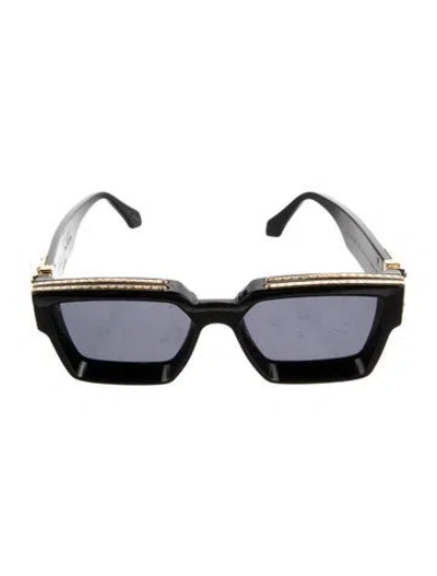 Pre-owned Louis Vuitton 2019 Millionaires Sunglasses In Black