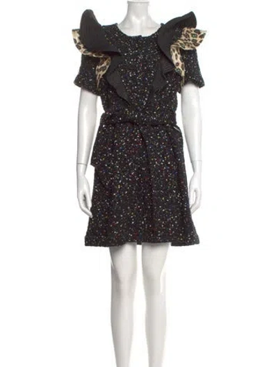Pre-owned Louis Vuitton 2019 Mini Dress In Black