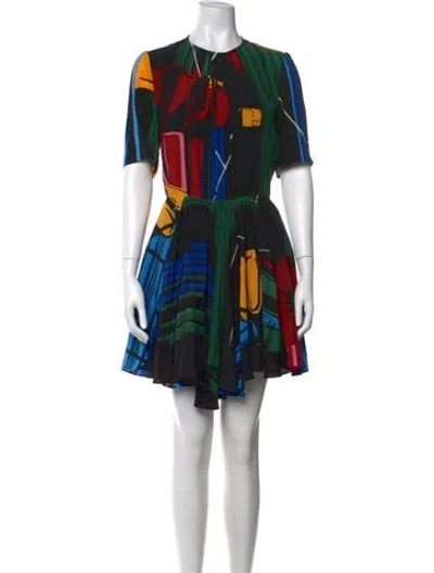 Pre-owned Louis Vuitton 2019 Mini Dress In Black