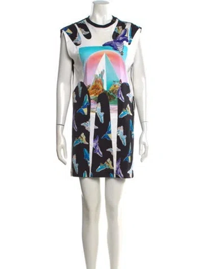 Pre-owned Louis Vuitton 2019 Mini Dress In Blue