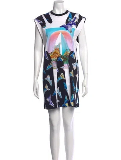 Pre-owned Louis Vuitton 2019 Mini Dress In White