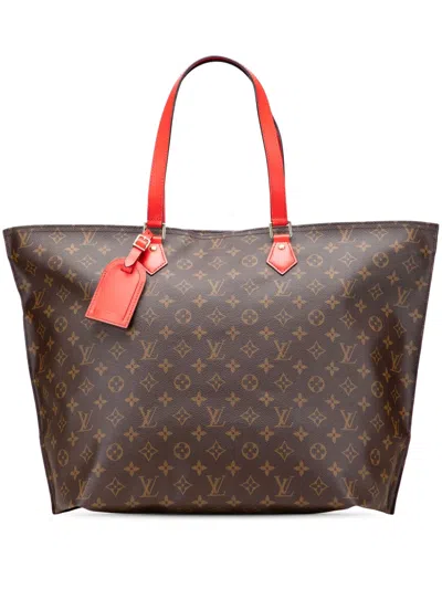 Pre-owned Louis Vuitton 2019 Monogram All-in Mm Tote Bag In Brown