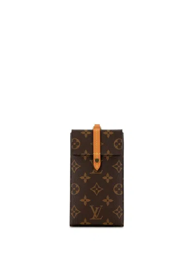 Pre-owned Louis Vuitton 2019 Monogram Box Phone Case Other Slg In Brown