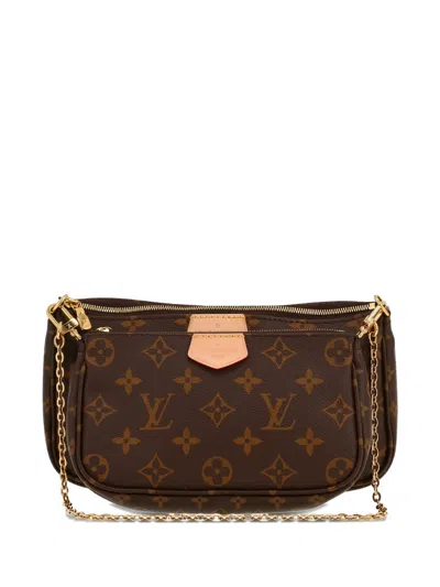 Pre-owned Louis Vuitton 2019 Monogram Canvas Chain Strap Bag In Brown