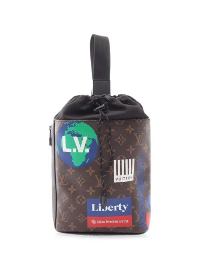 Pre-owned Louis Vuitton 2019 Monogram Chalk Sling Bag In Brown