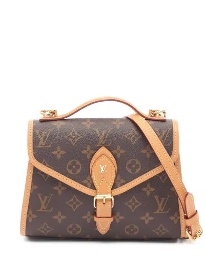 Pre-owned Louis Vuitton 2019 Monogram Ivy Satchel In Brown