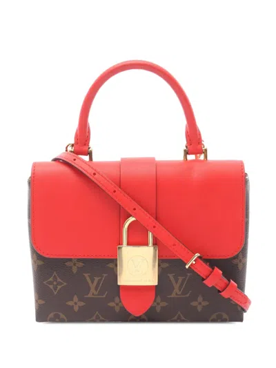 Pre-owned Louis Vuitton 2019 Monogram Locky Bb Satchel In Brown