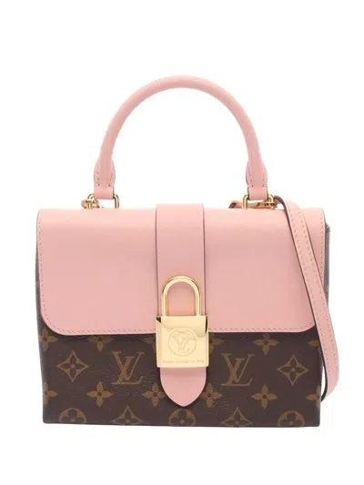 Pre-owned Louis Vuitton 2019 Monogram Locky Bb Satchel In Brown