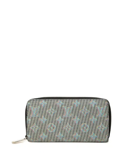 Pre-owned Louis Vuitton 2019 Monogram Lv Pop Zippy Wallet Long Wallets In Multicolour