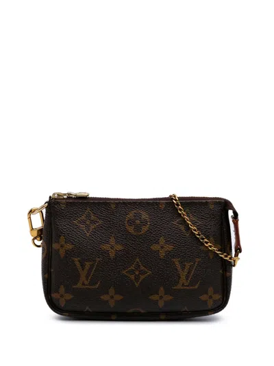 Pre-owned Louis Vuitton 2019 Monogram Mini Pochette Accessoires Handbag