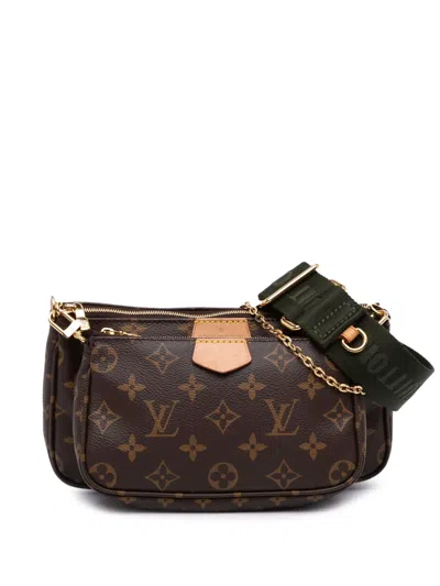 Pre-owned Louis Vuitton 2019 Monogram Multi Pochette Accessoires Satchel