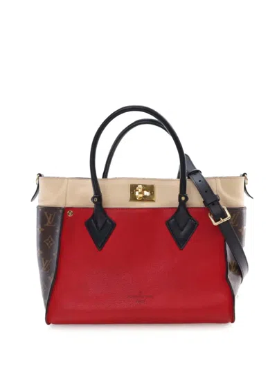 Pre-owned Louis Vuitton 2019 Monogram On My Side Mm Satchel