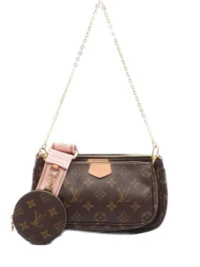 Pre-owned Louis Vuitton 2019 Monogram Shoulder Bag In Brown