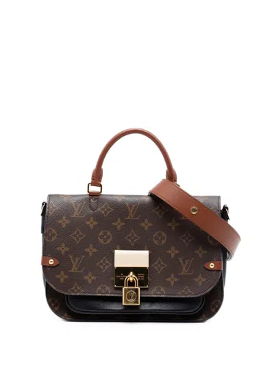 Pre-owned Louis Vuitton 2019 Monogram Vaugirard Satchel In Brown