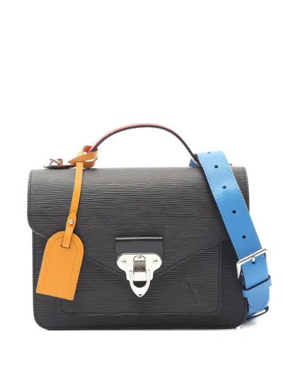 Pre-owned Louis Vuitton 2019 Neo Monceau Epi Tote Bag In Black