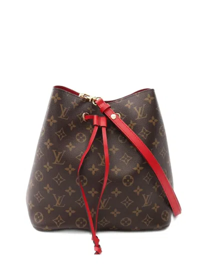 Pre-owned Louis Vuitton 2019 Neo Noe Monogram Shoulder Bag In Brown