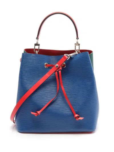 Pre-owned Louis Vuitton 2019 Néonoé Bucket Bag In Blue