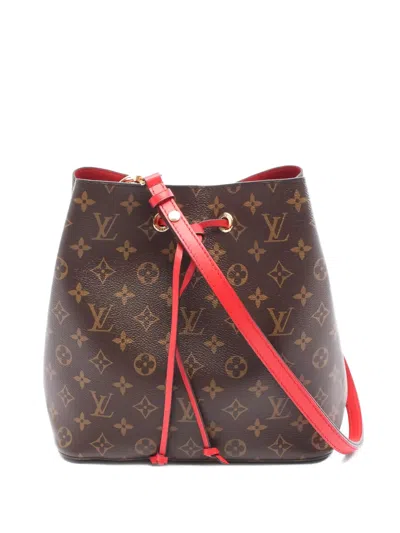Pre-owned Louis Vuitton 2019 Néonoé Monogram Shoulder Bag In Brown