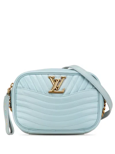 Pre-owned Louis Vuitton 2019 New Wave Camera Bag Crossbody Bag In Blue