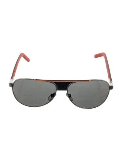 Pre-owned Louis Vuitton 2019 Pilot Sunglasses In Blue