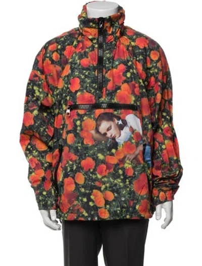 Pre-owned Louis Vuitton 2019 Printed Parka W/ Tags In Green