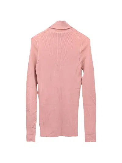 Pre-owned Louis Vuitton 2019 Ribbed Roll-neck Sweater In Pink