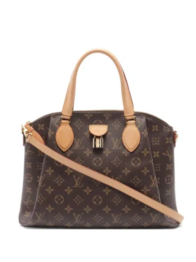 Pre-owned Louis Vuitton 2019 Rivoli Mm Tote Bag In Brown