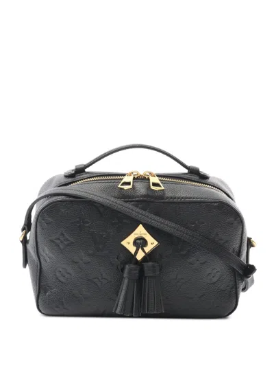 Pre-owned Louis Vuitton 2019 Saintonge Shoulder Bag In Black