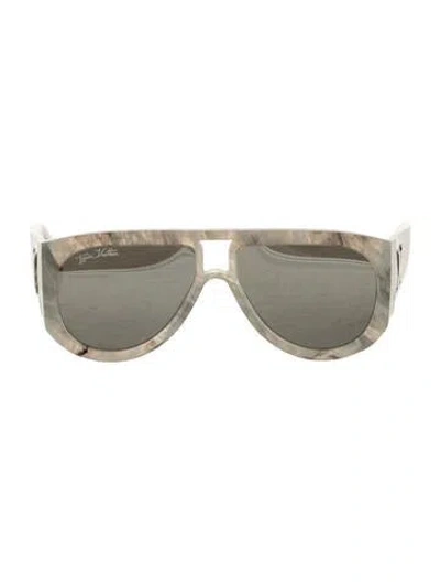 Pre-owned Louis Vuitton 2019 Selby Sunglasses In Gray