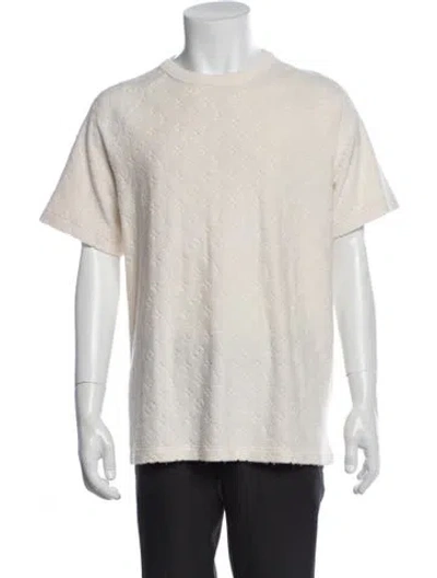 Pre-owned Louis Vuitton 2019 Silk T-shirt In Neutral
